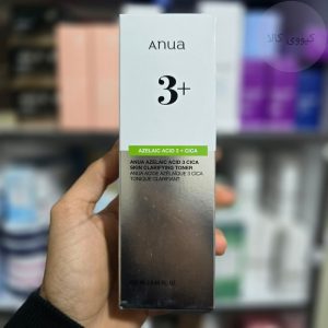 تصویر اختصاصی تونر azelaic acid 3 cica skin clarifying آنوا 250 میل