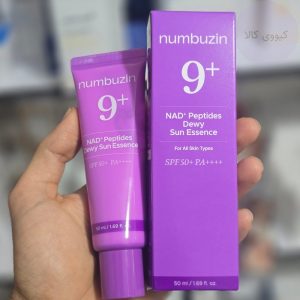 اسنس ضد آفتاب NAD+ و پپتاید شماره 9 نامبوزین Numbuzin ضد پیری و سفت کننده